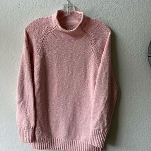 Pink pullover sweater by LL Bean in Medium